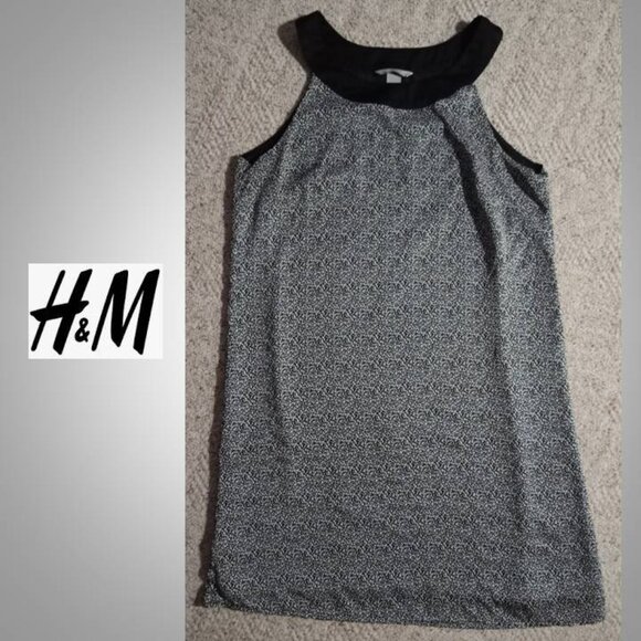 H&M Dresses & Skirts - 🔥3/$20 H&M black & white sleeveless dress size 10